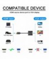 1080P HDMI vers VGA adaptateur convertisseur mâle vers Famale pour PC portable TV boîte à projecteur Displayer HDTV