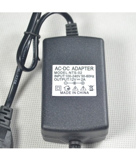 12V 1A Adaptateur d'alimentation Input 100V-240V, Maroc