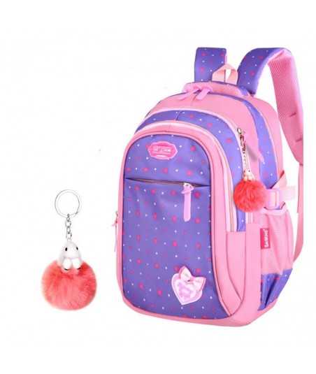 sacs d'école sac à dos élémentaire étoiles imprimer enfants étudiant sac mignon noeud papillon enfants GAOBA